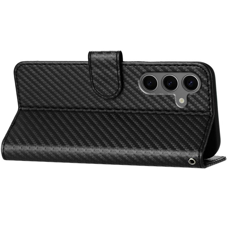 Flip Cover Samsung Galaxy S25 Plus 5g Kulfiber Med Rem