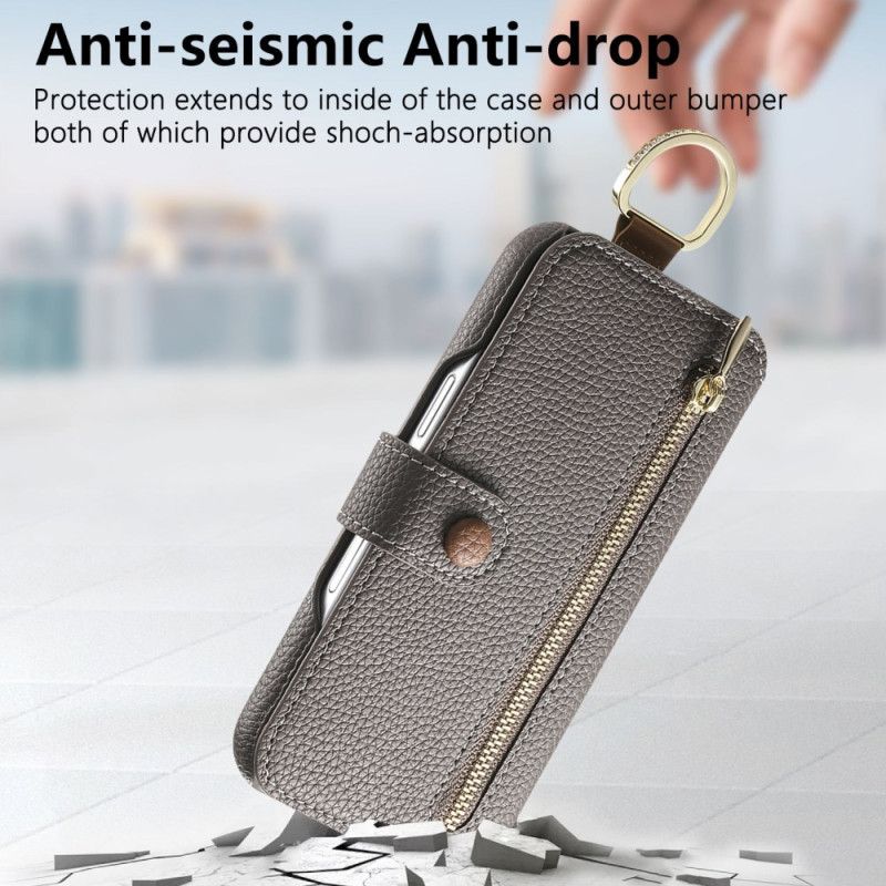 Flip Cover Samsung Galaxy S25 Plus 5g Pung Med Lynlås