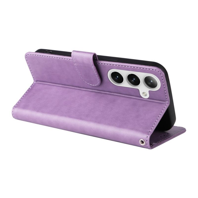 Flip Cover Samsung Galaxy S25 Plus 5g Små Blomster