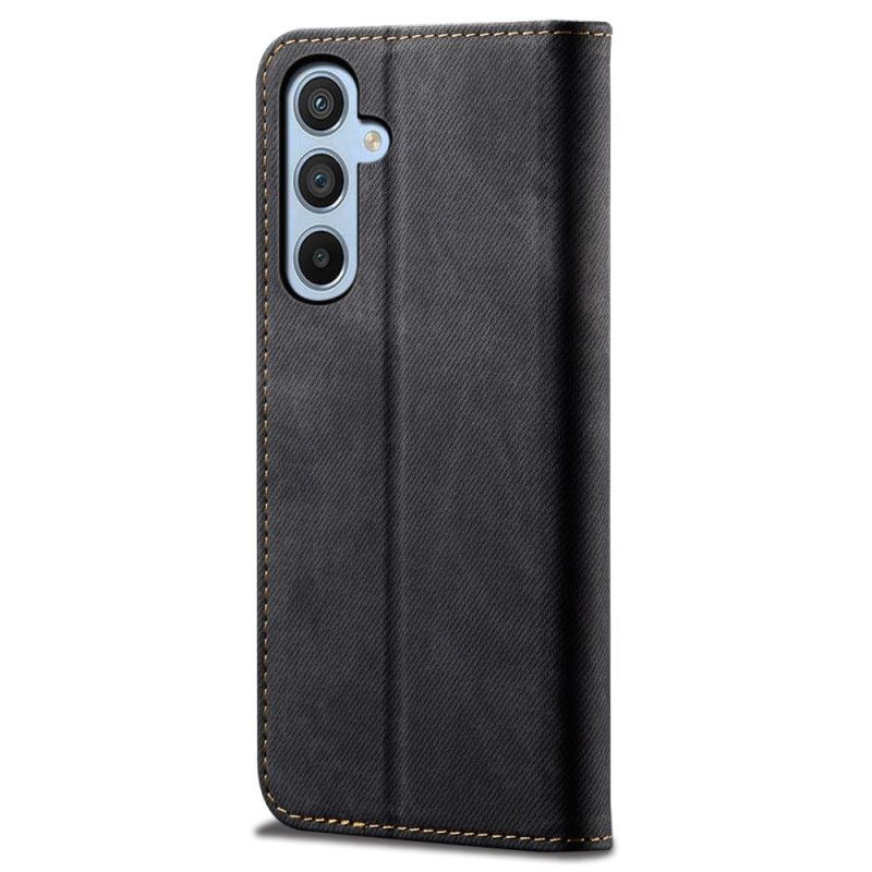 Flip Cover Til Samsung Galaxy S25 Plus 5g Denimstof