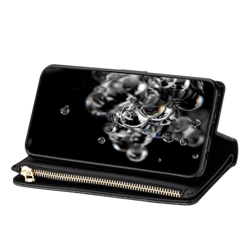 Flip Cover Til Samsung Galaxy S25 Plus 5g Pung Med Pailletter
