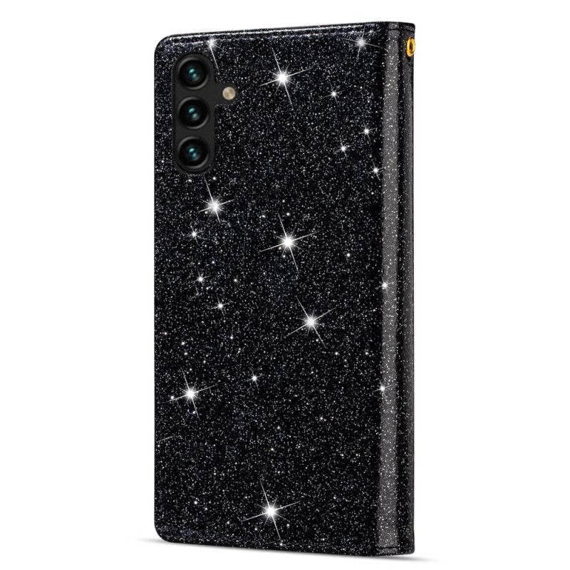 Flip Cover Til Samsung Galaxy S25 Plus 5g Pung Med Pailletter