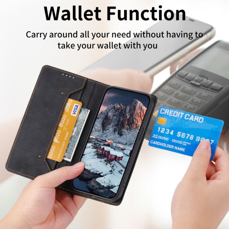 Flip Cover Til Samsung Galaxy S25 Plus 5g Rfid-pung