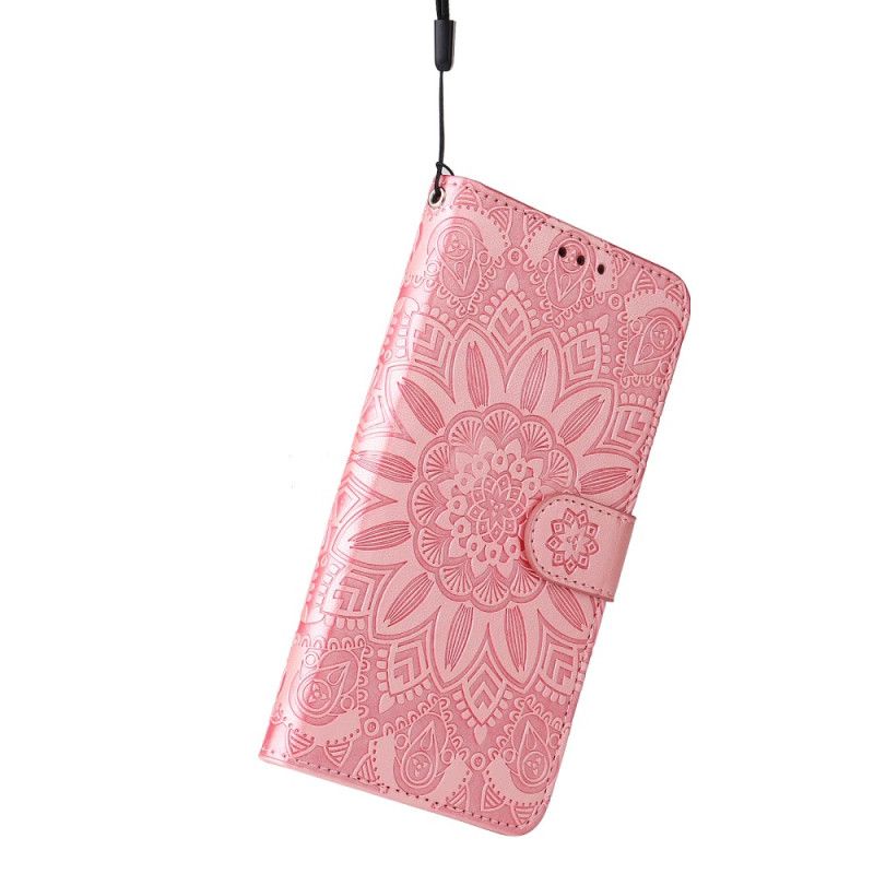 Flip Cover Til Samsung Galaxy S25 Plus 5g Solsikkemønster