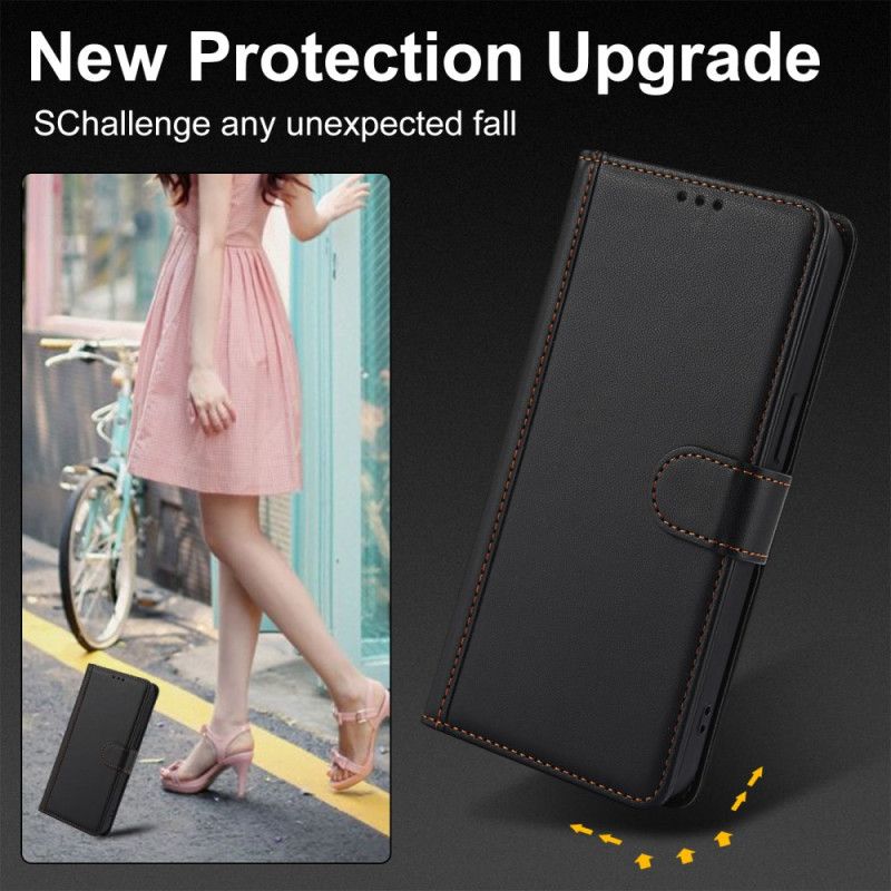 Læder Cover Samsung Galaxy S25 Plus 5g Lædermodel Med Rem