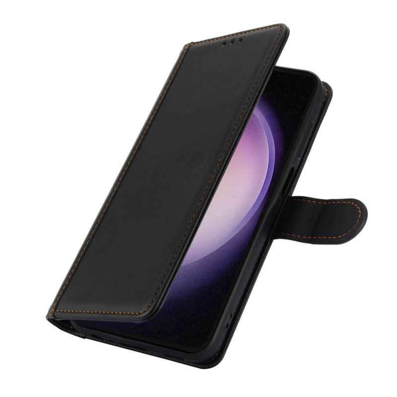 Læder Cover Samsung Galaxy S25 Plus 5g Lædermodel Med Rem
