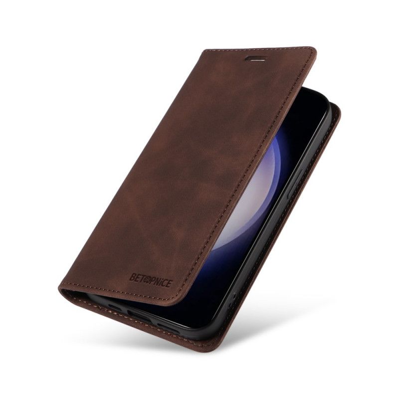 Læder Cover Samsung Galaxy S25 Plus 5g Telefon Etui Betopnice