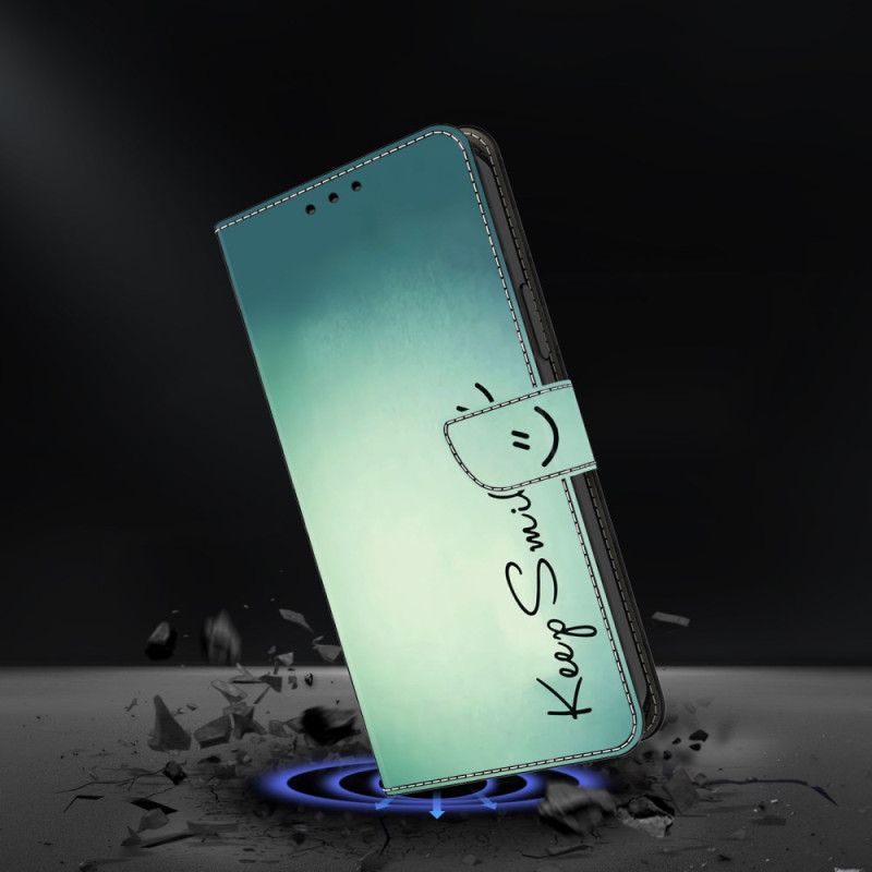 Læder Cover Samsung Galaxy S25 Plus 5g Telefon Etui Bevar Smilet