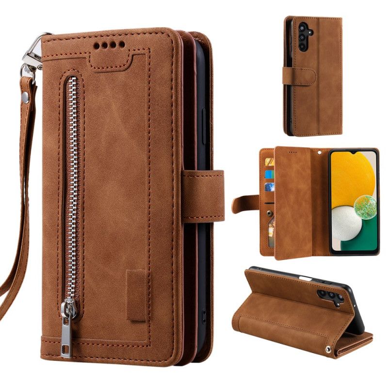Læder Cover Samsung Galaxy S25 Plus 5g Telefon Etui Hel Pung