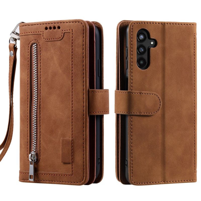 Læder Cover Samsung Galaxy S25 Plus 5g Telefon Etui Hel Pung