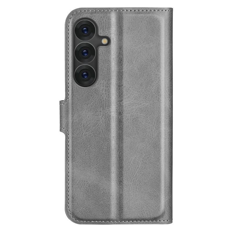 Læder Cover Samsung Galaxy S25 Plus 5g Telefon Etui Læderstil