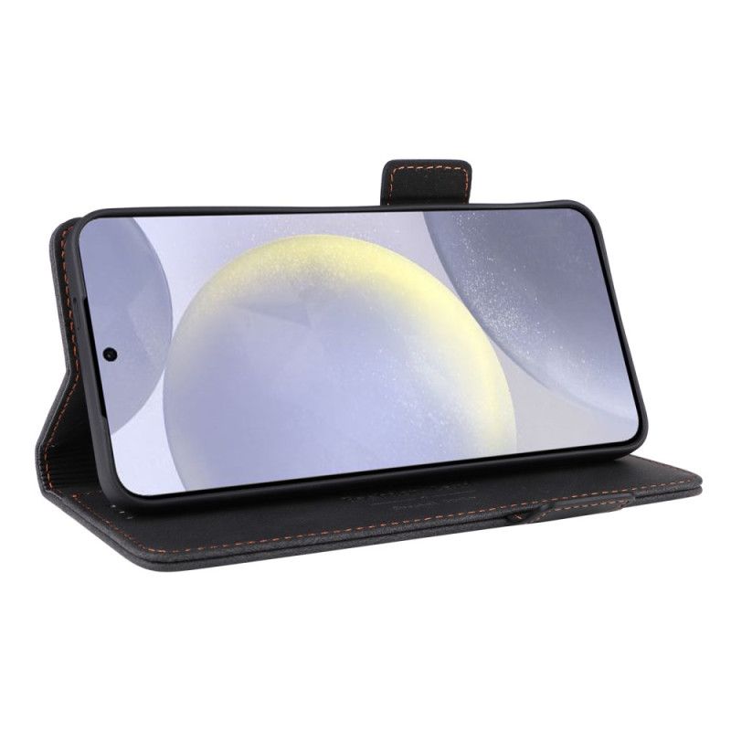 Læder Cover Samsung Galaxy S25 Plus 5g Telefon Etui Retro