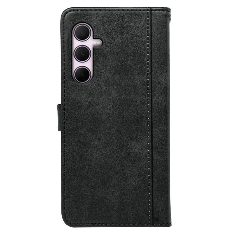Læder Cover Samsung Galaxy S25 Plus 5g Vintagestil