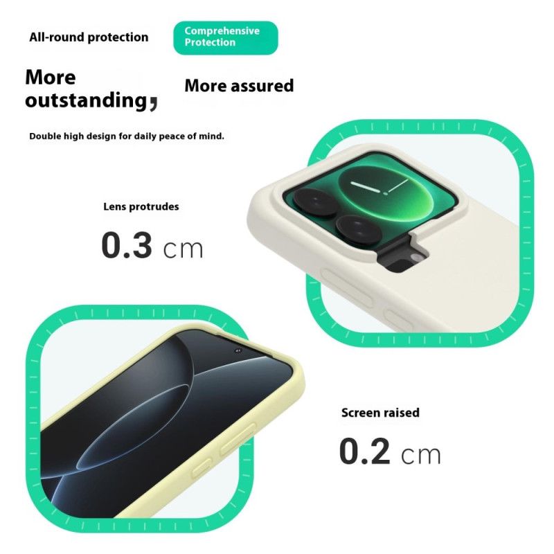 Cover Til Xiaomi 17 Flydende Silikone