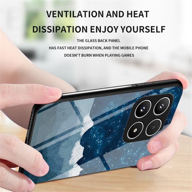 Cover Til Xiaomi 17 Hærdet Glas Stjernehimmel