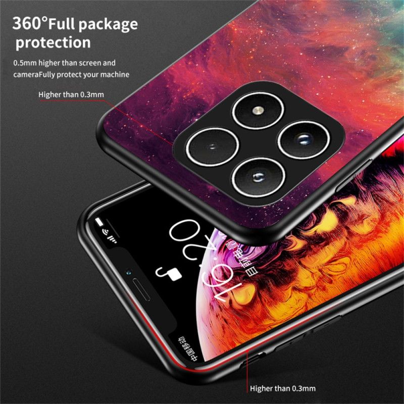 Cover Til Xiaomi 17 Hærdet Glas Stjernehimmel