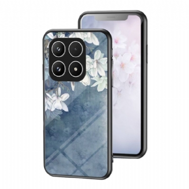 Cover Xiaomi 17 Blomstermønster I Hærdet Glas