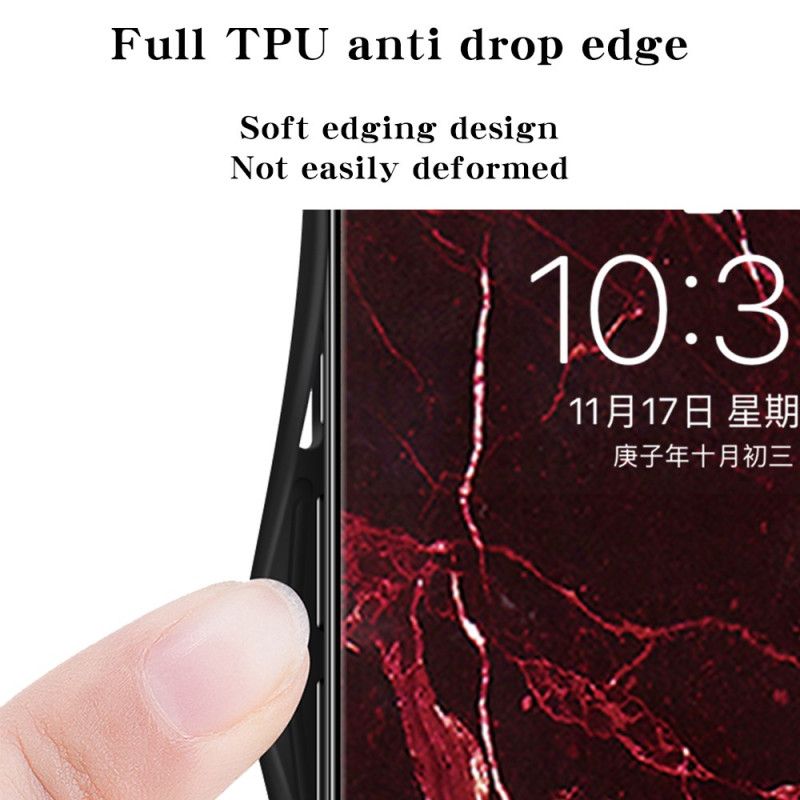 Cover Xiaomi 17 Marmormønster I Hærdet Glas