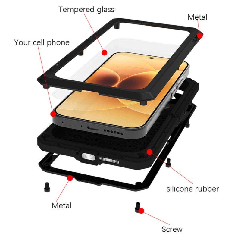 Cover Xiaomi 17 Telefon Etui Hærdet Glasskærmbeskytter Love Mei