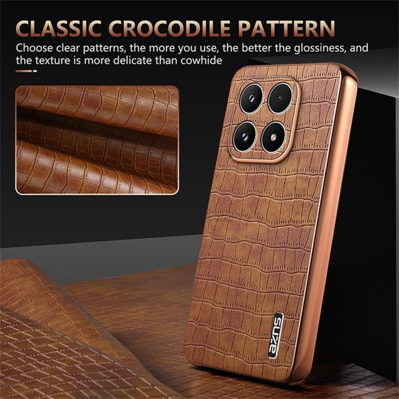 Cover Xiaomi 17 Telefon Etui Krokodilletekstur Azns