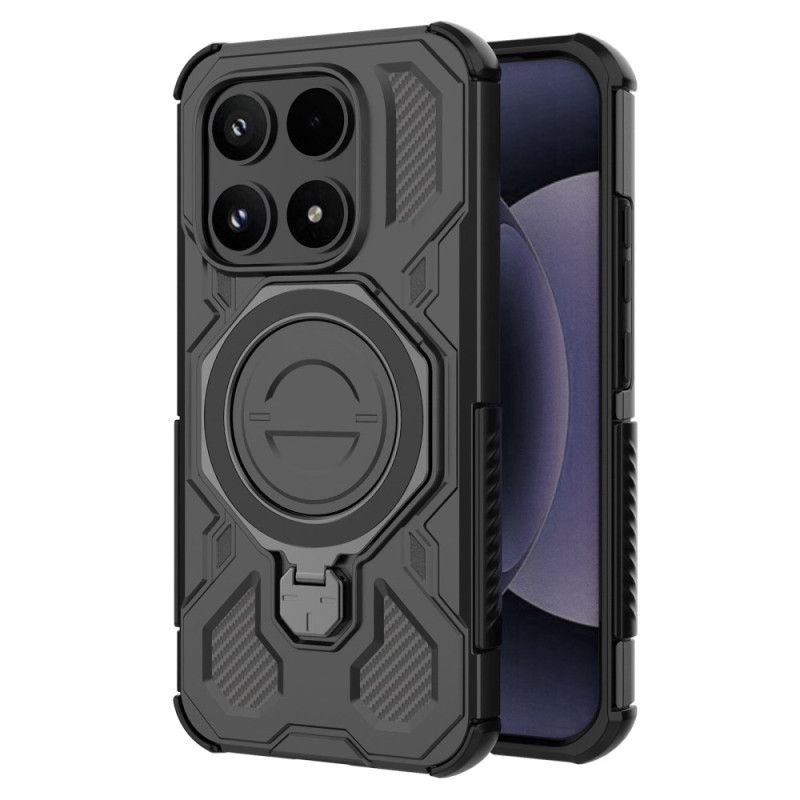 Cover Xiaomi 17 Telefon Etui Magnetisk Og Roterende Metalstativ