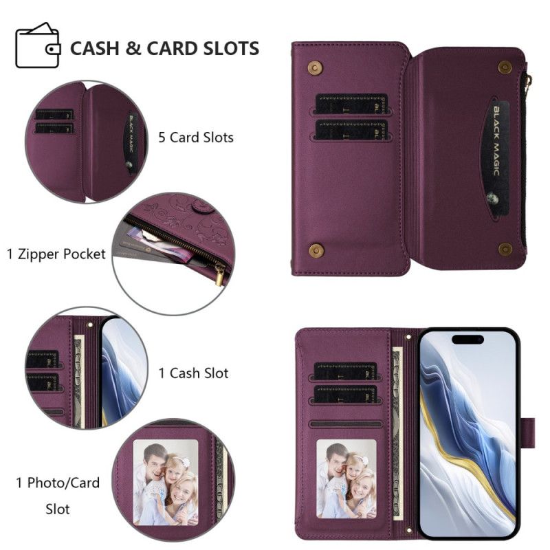 Flip Cover Til Xiaomi 17 Blomsterpung