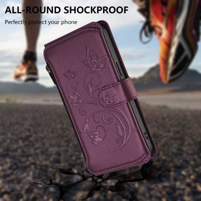 Flip Cover Til Xiaomi 17 Blomsterpung