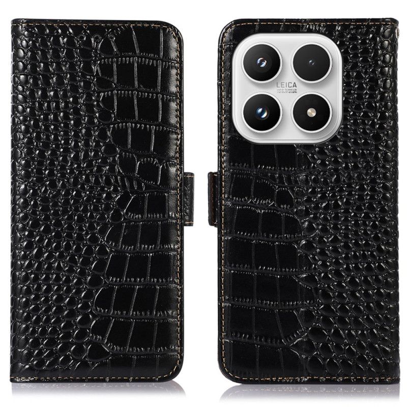 Flip Cover Til Xiaomi 17 Krokodillelæder