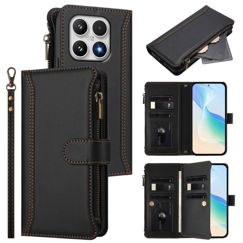 Flip Cover Til Xiaomi 17 Pung Med 9 Kortpladser