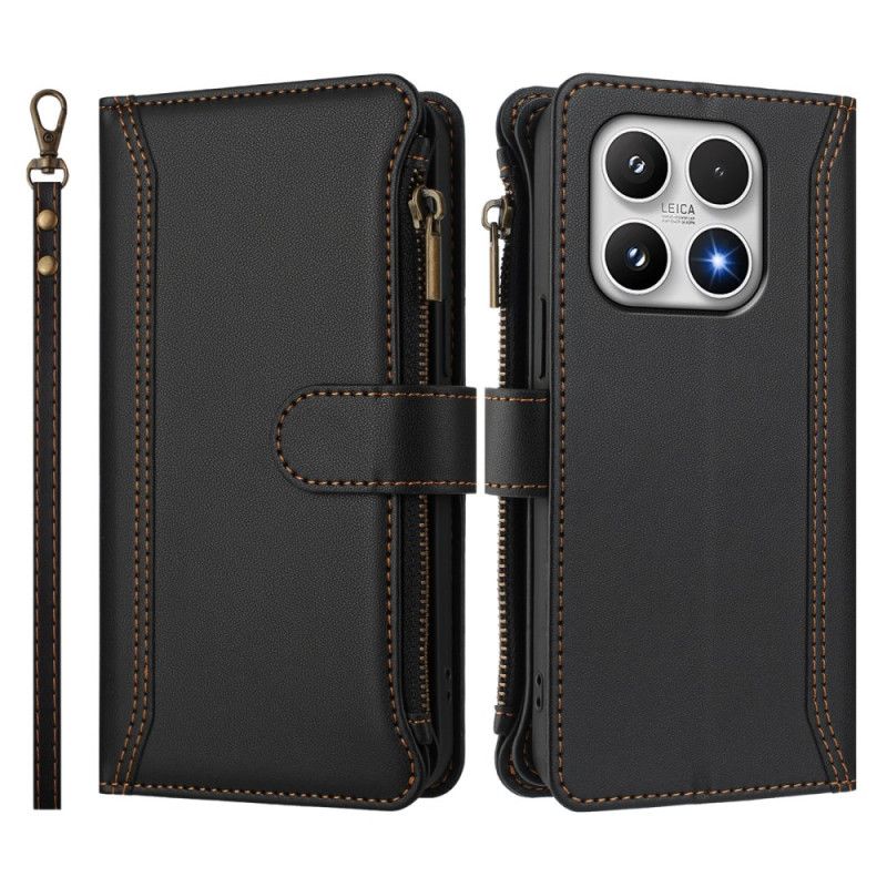 Flip Cover Til Xiaomi 17 Pung Med 9 Kortpladser