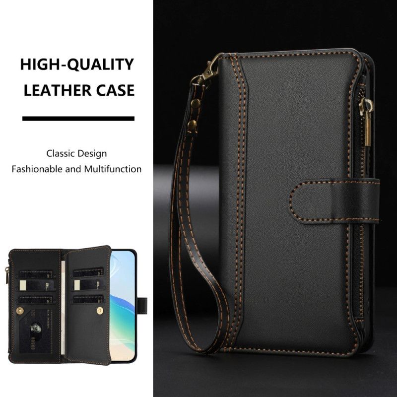 Flip Cover Til Xiaomi 17 Pung Med 9 Kortpladser