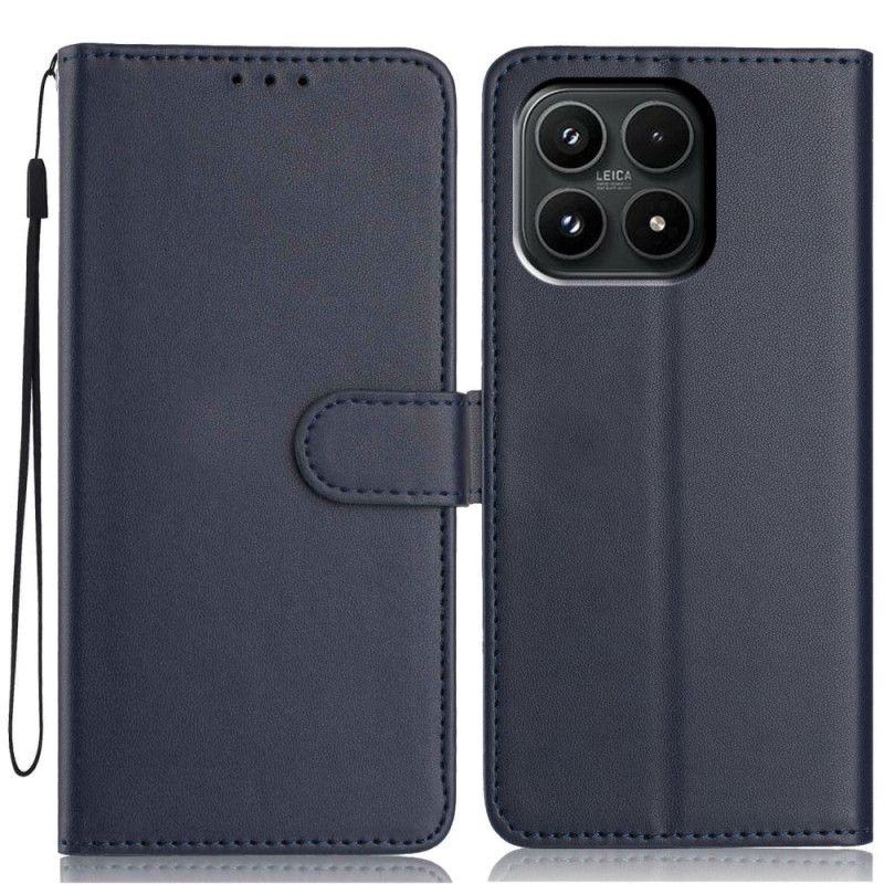 Flip Cover Til Xiaomi 17 Ren Linjestil