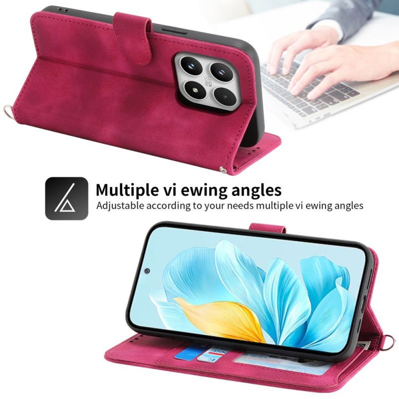 Flip Cover Xiaomi 17 Blonder I Ruskindseffekt