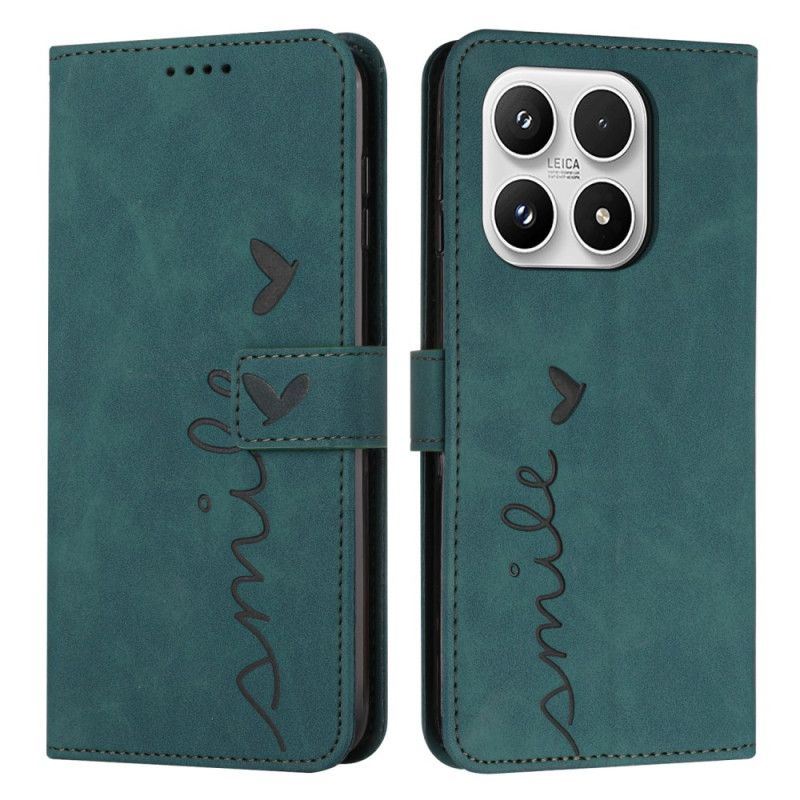 Flip Cover Xiaomi 17 Hjerte Og Smil
