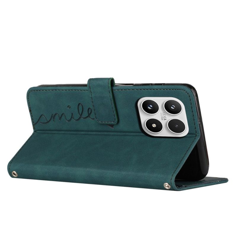 Flip Cover Xiaomi 17 Hjerte Og Smil