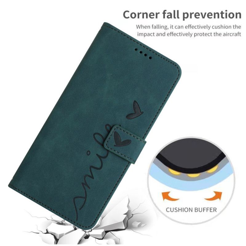 Flip Cover Xiaomi 17 Hjerte Og Smil