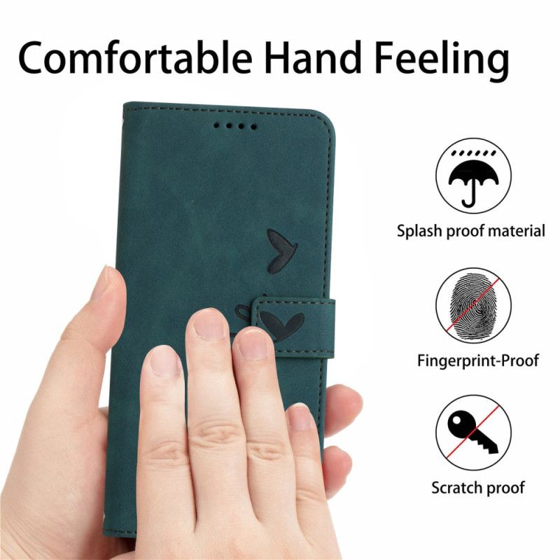 Flip Cover Xiaomi 17 Hjerte Og Smil