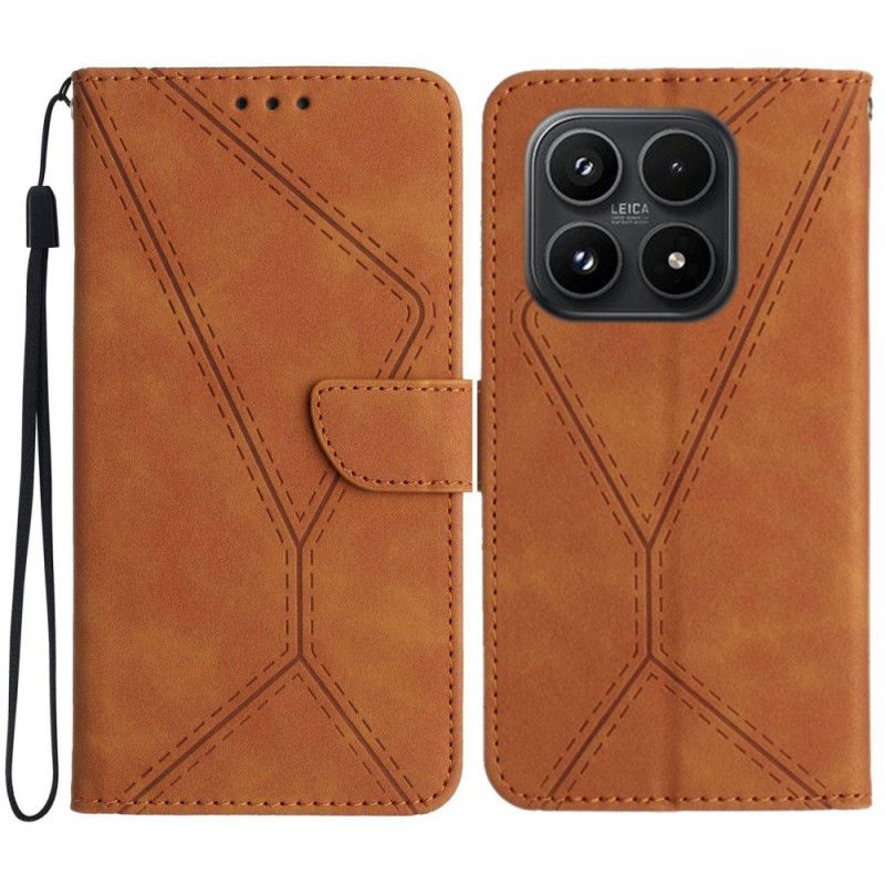 Flip Cover Xiaomi 17 Linjer Og Striber