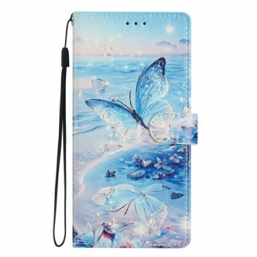 Flip Cover Xiaomi 17 Oceanisk Sommerfugl