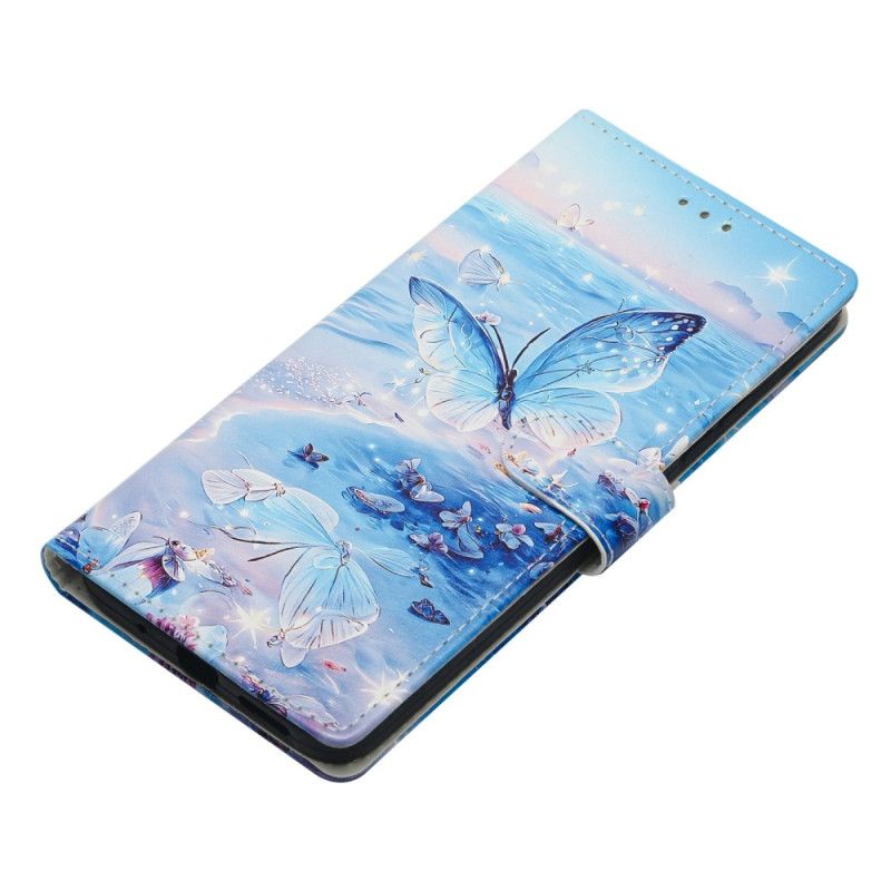 Flip Cover Xiaomi 17 Oceanisk Sommerfugl