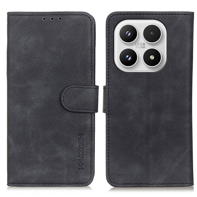 Flip Cover Xiaomi 17 Retro Khazneh-tekstur