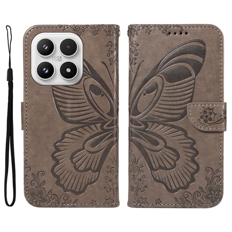 Flip Cover Xiaomi 17 Sommerfugledesign