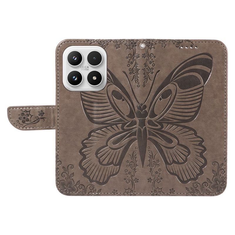 Flip Cover Xiaomi 17 Sommerfugledesign