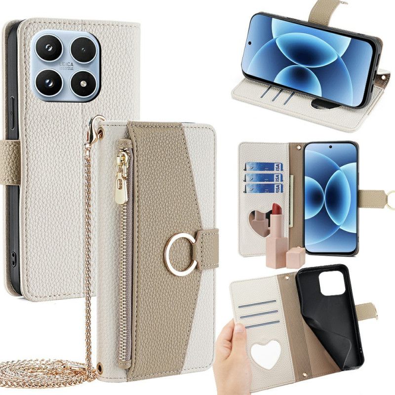Flip Cover Xiaomi 17 Spejl Og Kæde