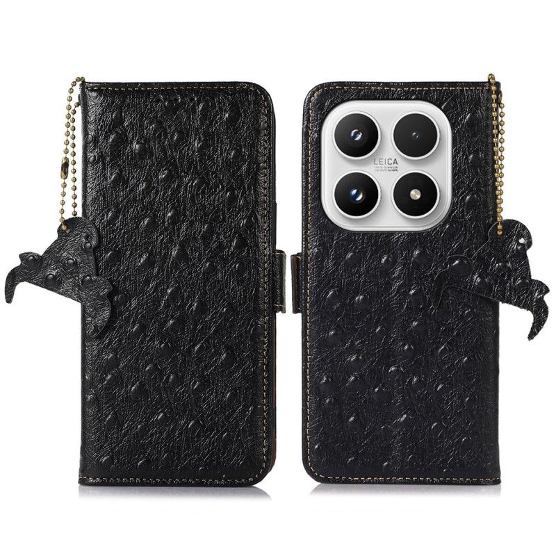 Flip Cover Xiaomi 17 Tekstureret Læder