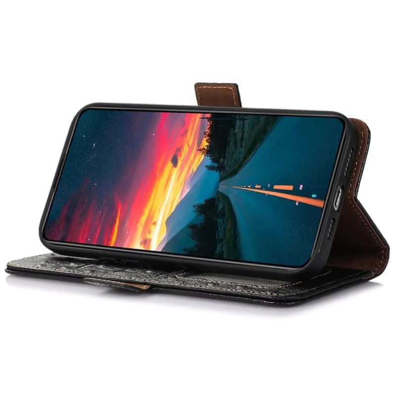 Flip Cover Xiaomi 17 Tekstureret Læder