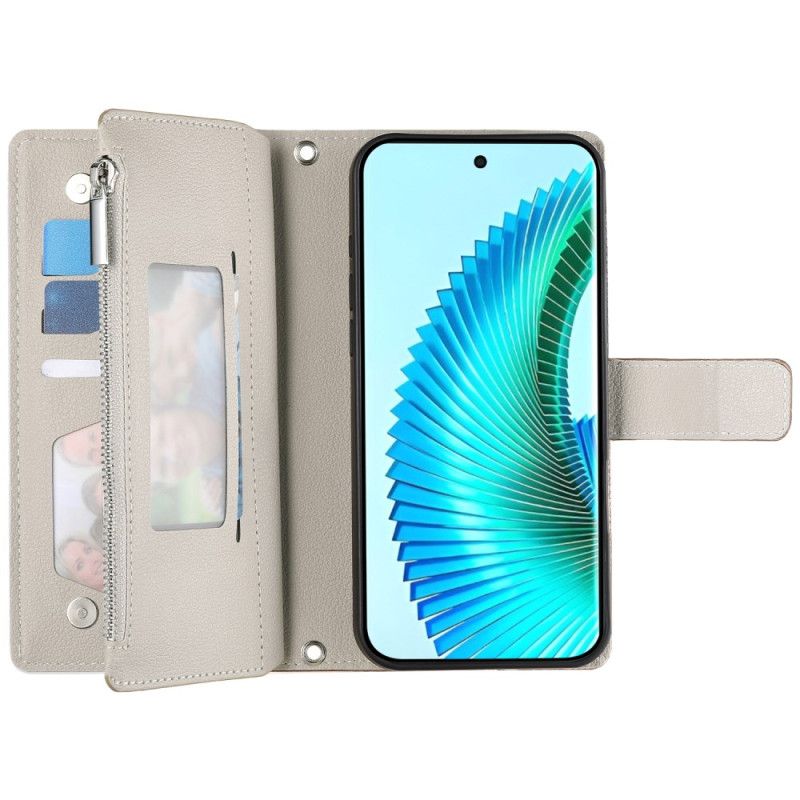 Flip Cover Xiaomi 17 Tofarvet Med Stropper