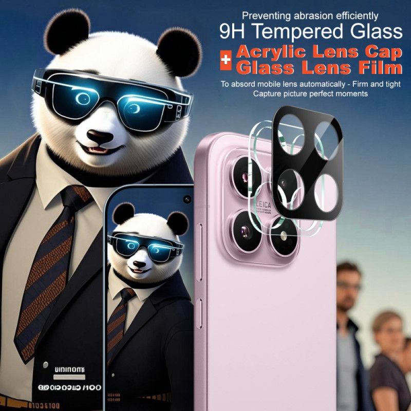 Hærdet Glas Linsebeskytter Til Xiaomi 17 (sort Version)
