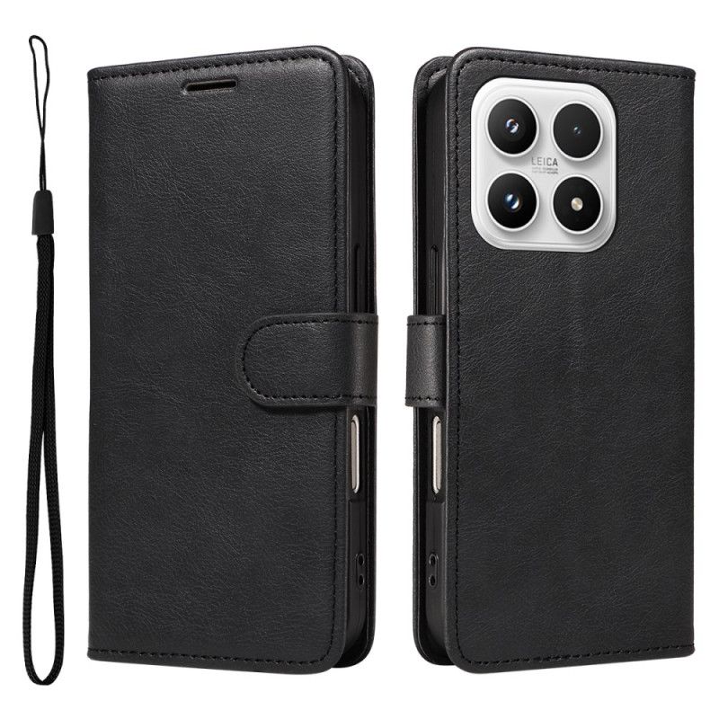 Læder Cover Xiaomi 17 Ensfarvet Kunstlæder