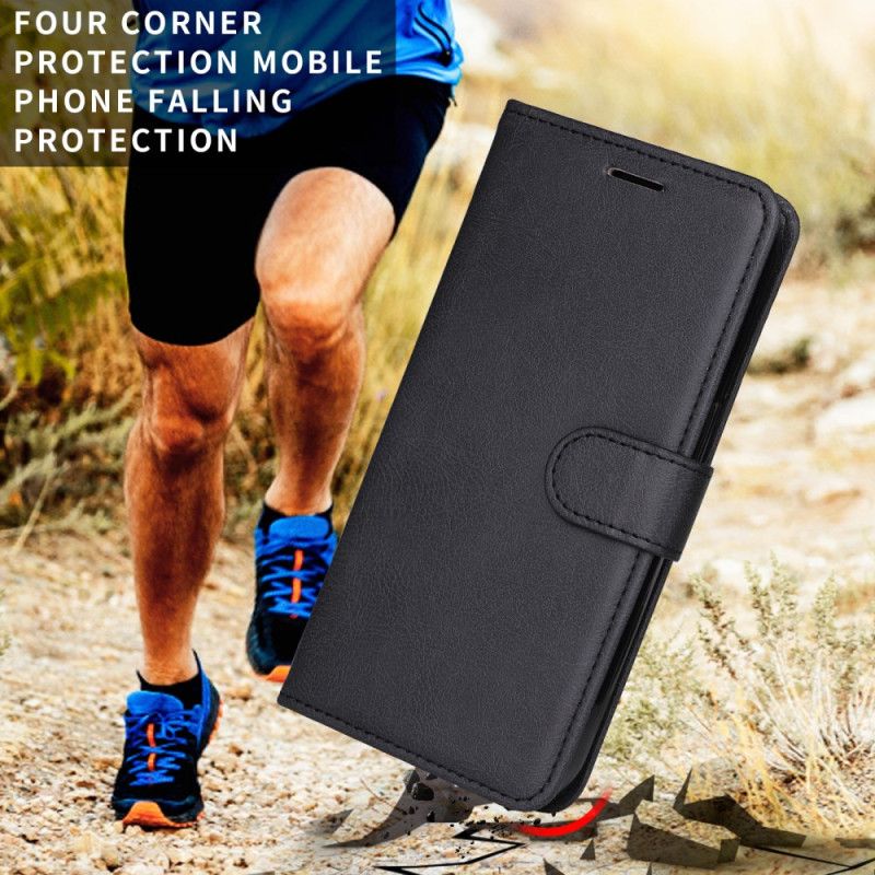 Læder Cover Xiaomi 17 Ensfarvet Kunstlæder